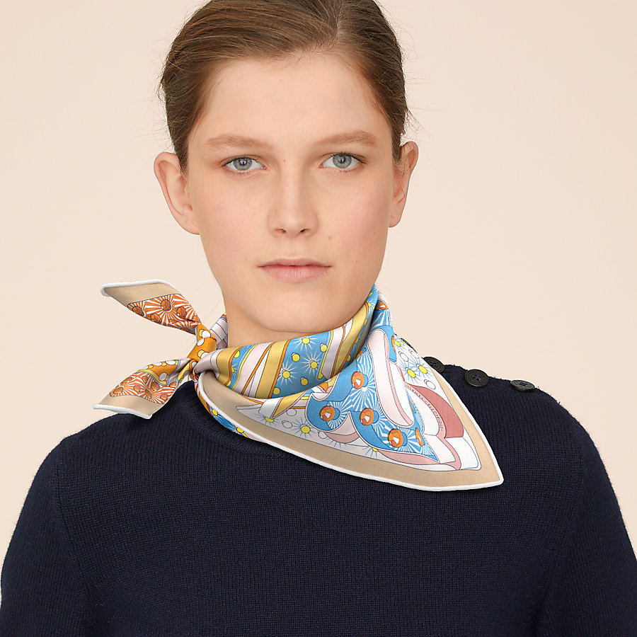 Hermes silk scarf discount